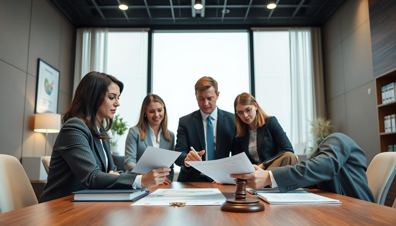 Property settlement documents and transfer review